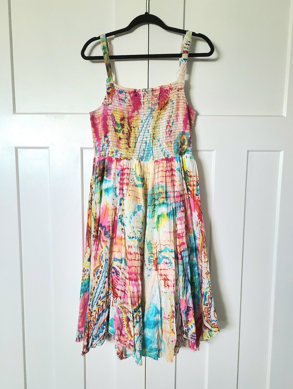 Papa Tie Dye Cotton Dress